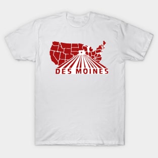 Des Moines Decal T-Shirt